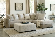 Picture of Demure Beige Accent Ottoman