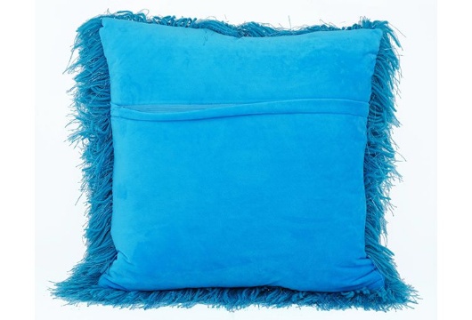 Picture of SHAGGY AQUA PILLOW