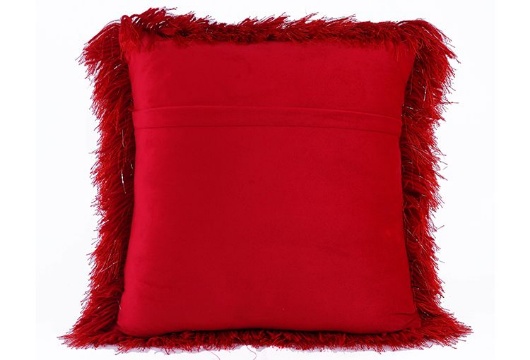 Picture of SHAGGY RED PILLOW