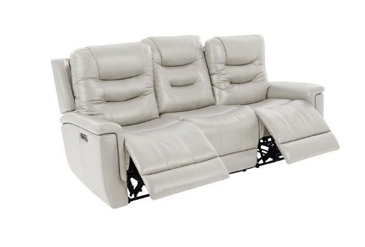 Picture of Abbott Cream Leather Power Reclining Sofa