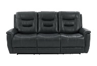 Picture of Abbott Grey Power Reclining Sofa