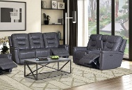 Picture of Abbott Grey Power Reclining Sofa