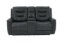 Picture of Abbott Grey Power Reclining Console Loveseat