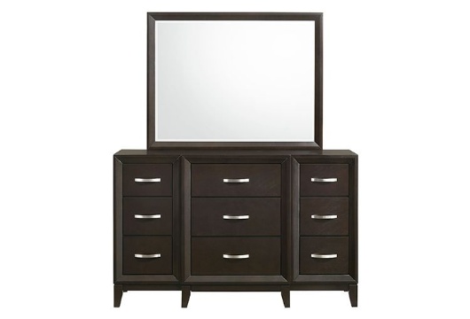 Picture of Beaumont Merlot Dresser & Mirror