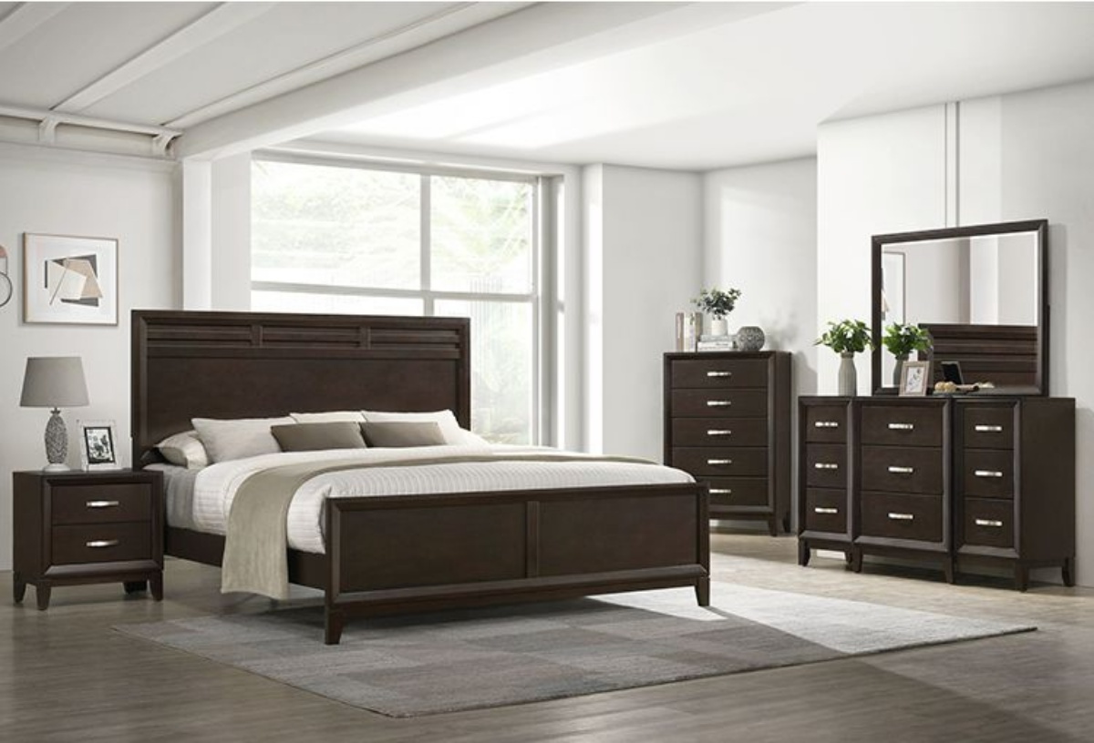 Picture of Beaumont Merlot 5 PC King Bedroom