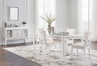 Picture of Chalanna White Dining Table