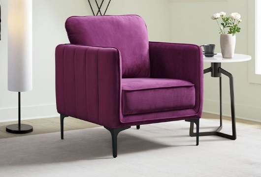 Picture of Reagan Violet Accent Chair